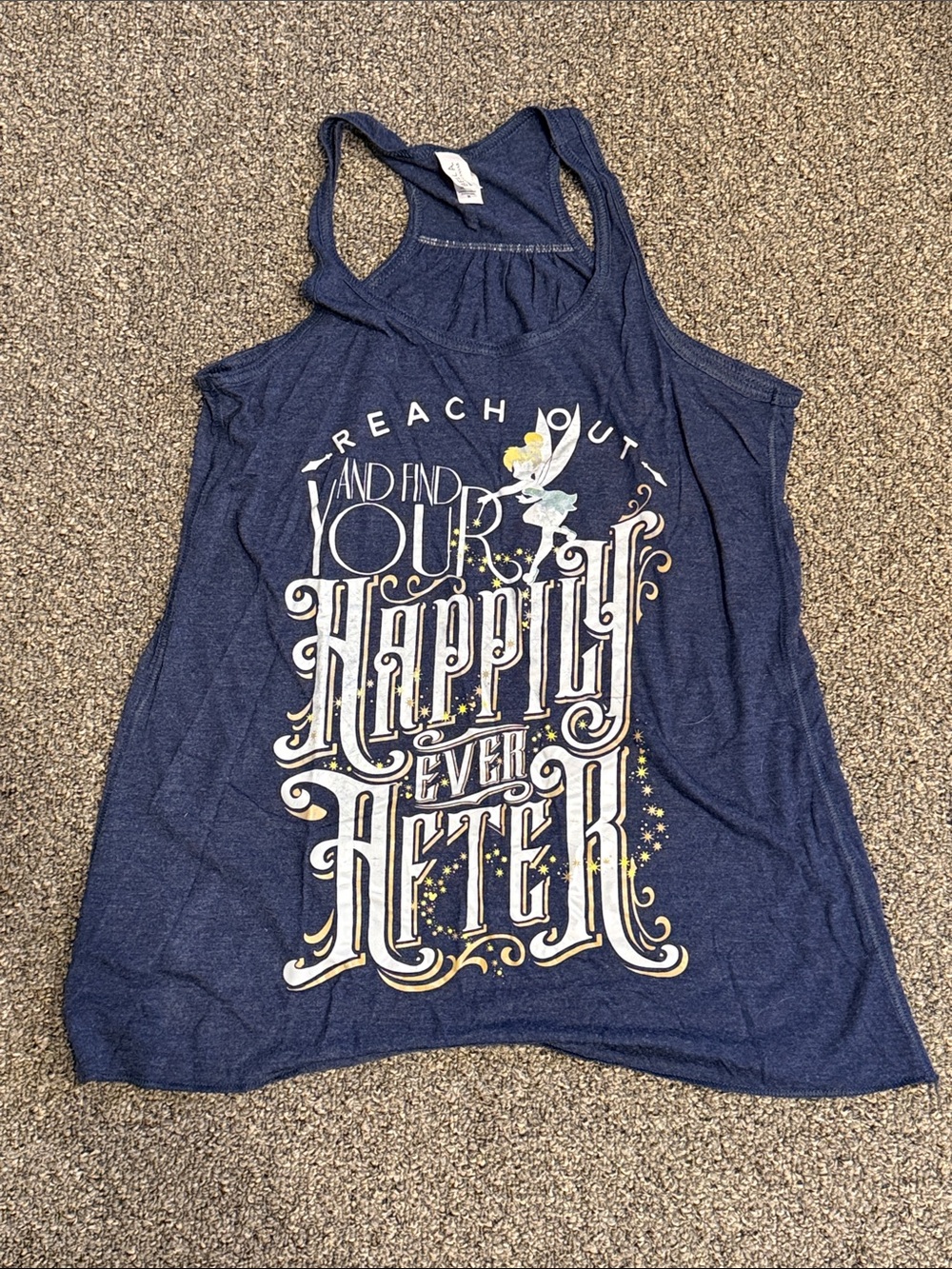 Disney World Tank Top Reach Out and Find Your Happily Ever After
